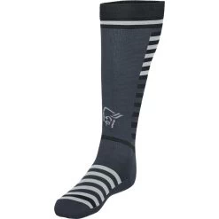 Norrona Lyngen Light Weight Merino Socks Long - Cool Black
