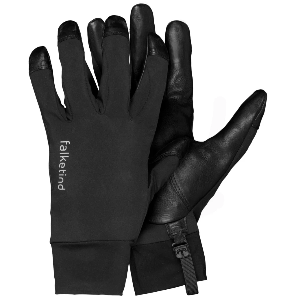 Norrona Falketind Windstopper Short Gloves - Caviar 1 Norrona Falketind Windstopper Short Gloves - Caviar