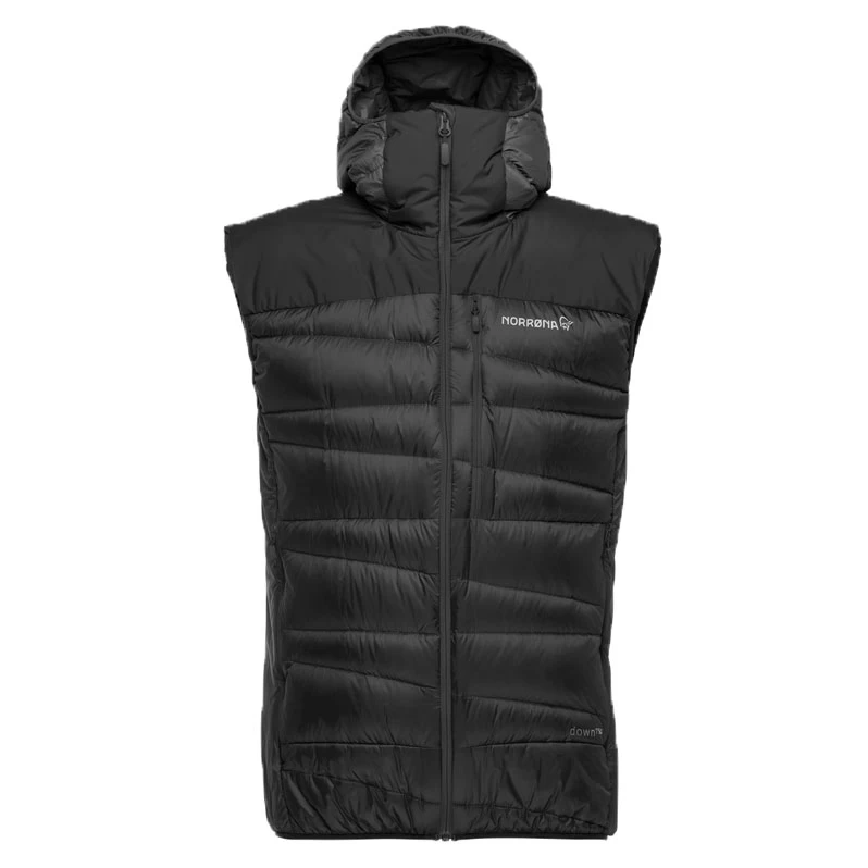 Norrona Falketind Down750 Vest Men - Caviar 2 Norrona Falketind Down750 Vest Men - Caviar - Image 2
