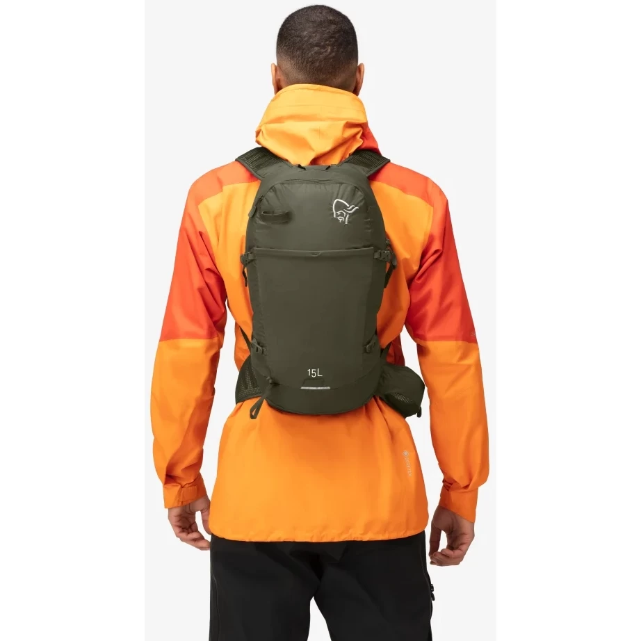 Norrona 15L Pack - Olive Night 5 Norrona 15L Pack - Olive Night - Image 5