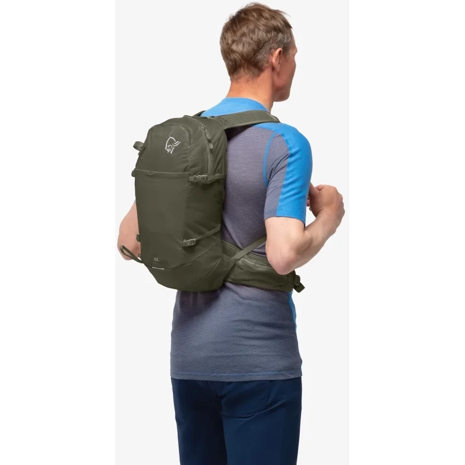 Norrona 15L Pack - Olive Night 6 Norrona 15L Pack - Olive Night - Image 6