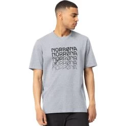 Norrona /29 Cotton Bolder T-Shirt Men - Grey Melange