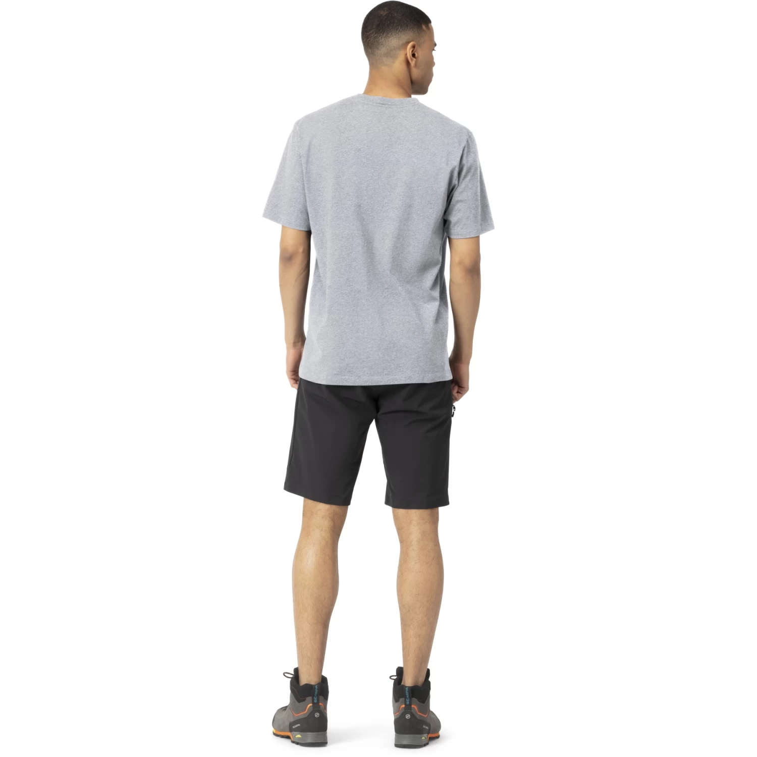 Norrona /29 Cotton Bolder T-Shirt Men - Grey Melange 5 Norrona /29 Cotton Bolder T-Shirt Men - Grey Melange - Image 5