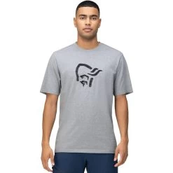 Norrona /29 Cotton Material Viking T-Shirt Men - Grey Melange