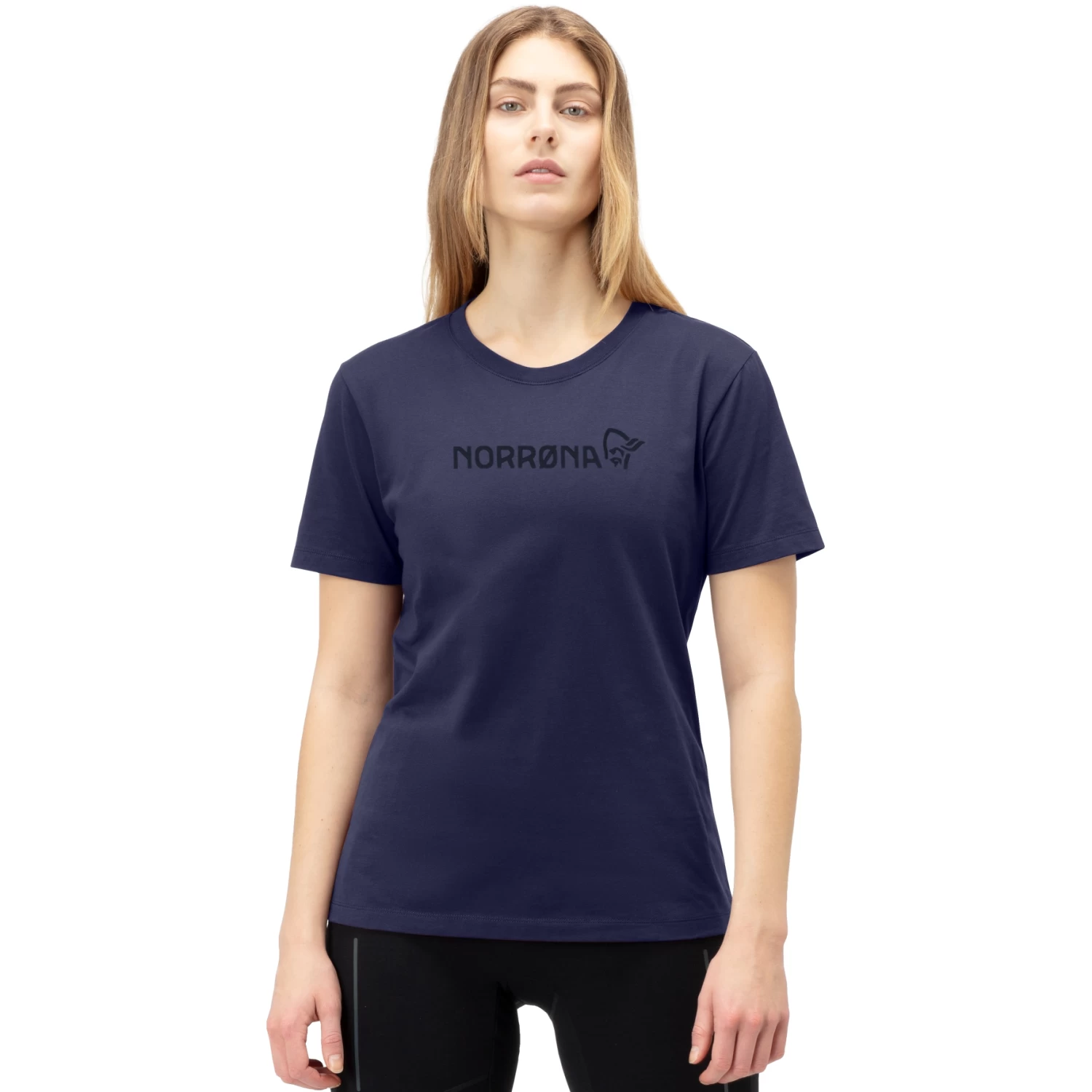 Norrona /29 Cotton Norrøna Viking T-Shirt Women - Indigo Night 1 Norrona /29 Cotton Norrøna Viking T-Shirt Women - Indigo Night