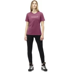 Norrona /29 Cotton Norrøna Viking T-Shirt Women - Violet Quartz -Norrona norrona 29 cotton norrona viking t shirt women violet quartz model 1 1400210