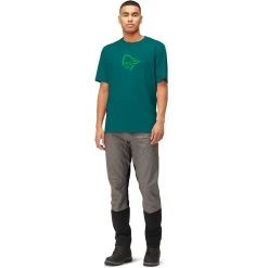 Norrona /29 Cotton Viking T-Shirt Men - Everglade -Norrona norrona 29 cotton viking t shirt men everglade 4 1519300