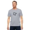 Norrona /29 Cotton Viking T-Shirt Men - Grey Melange/Caviar