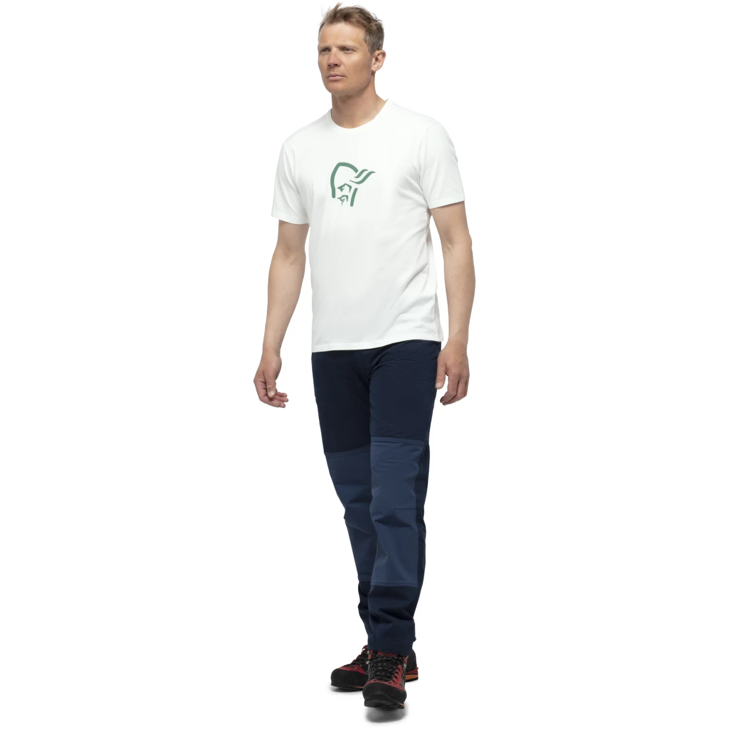 Norrona /29 Cotton Viking T-Shirt Men - Pure White 4 Norrona /29 Cotton Viking T-Shirt Men - Pure White - Image 4