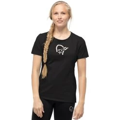 Norrona /29 Cotton Viking T-Shirt Women - Caviar