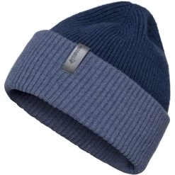 Norrona /29 Heavy MerinoUll Contrast Beanie - Indigo Night Melange