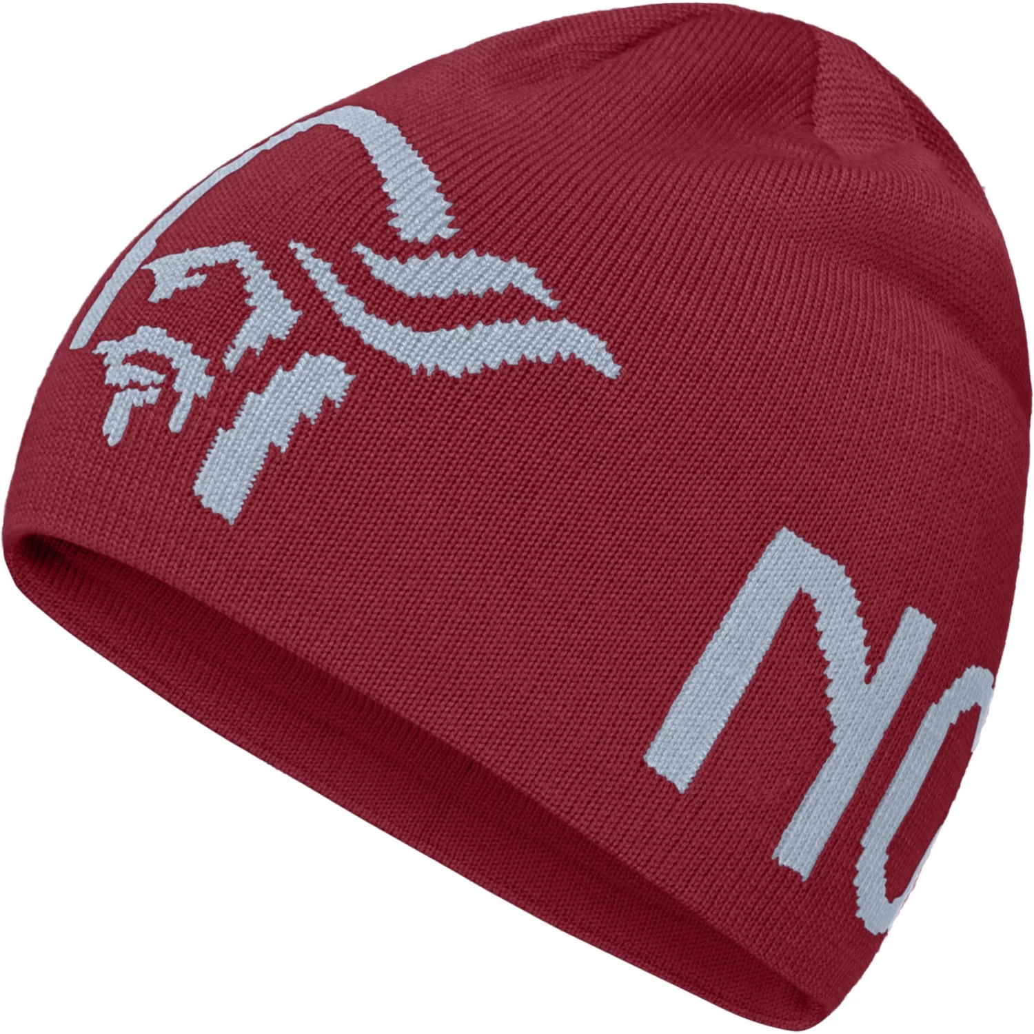 Norrona /29 Logo Beanie - Rhubarb 1 Norrona /29 Logo Beanie - Rhubarb