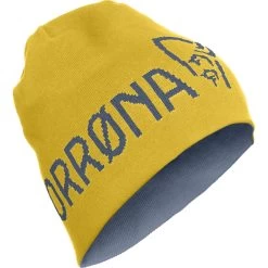 Norrona /29 Reversible Cotton Beanie - Sulphur