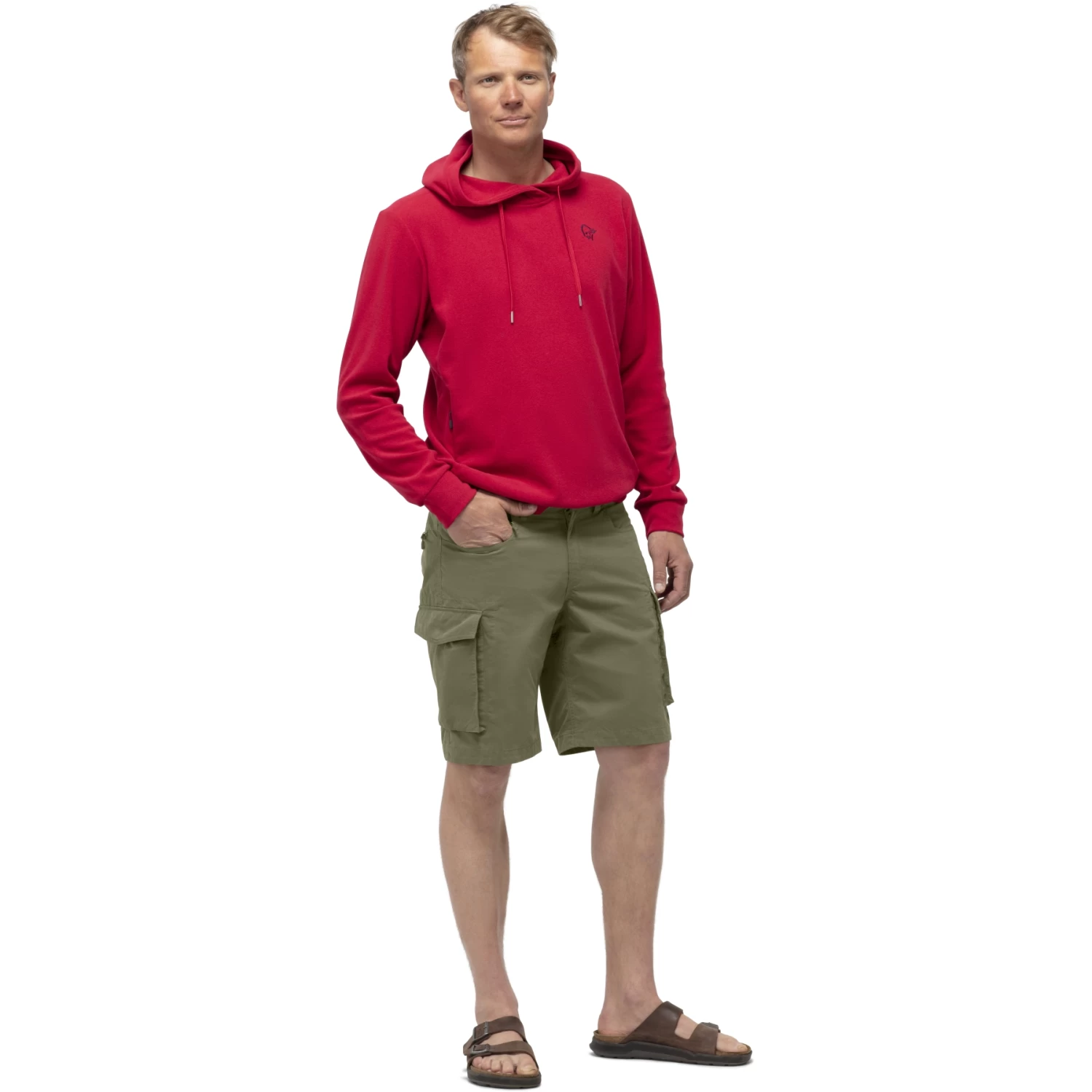 Norrona Cargo Shorts Men - Olive Night 4 Norrona Cargo Shorts Men - Olive Night - Image 4