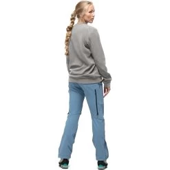 Norrona Crew Neck Longsleeve Sweatshirt Unisex - Drizzle Melange -Norrona norrona crew neck unisex longsleeve drizzle melange 7 1517538