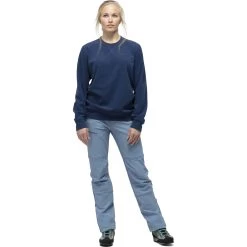 Norrona Crew Neck Longsleeve Sweatshirt Unisex - Indigo Night -Norrona norrona crew neck unisex longsleeve indigo night 4 1024877