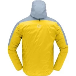 Norrona Falketind Aero60 Hood Men - Sulphur/Blue Fog -Norrona norrona falketind aero60 hood men sulphur blue fog 2 1341344