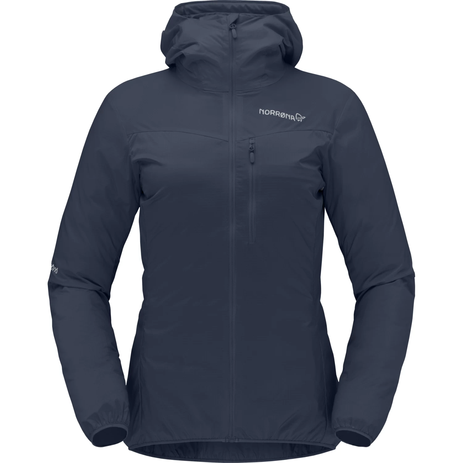 Norrona Falketind Aero60 Hood Women - Indigo Night 2 Norrona Falketind Aero60 Hood Women - Indigo Night - Image 2