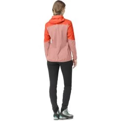 Norrona Falketind Aero60 Hood Women - Orange Alert/Peach Amber -Norrona norrona falketind aero60 hood women orange alert peach amber model 2 1399431