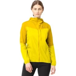 Norrona Falketind Aero60 Hood Women - Sulphur/Blazing Yellow