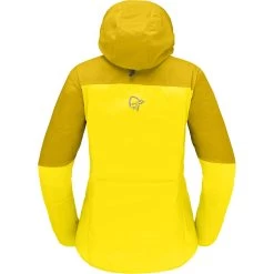 Norrona Falketind Aero60 Hood Women - Sulphur/Blazing Yellow -Norrona norrona falketind aero60 hood women sulphur blazing yellow 2 1341359