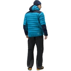 Norrona Falketind Down750 Hood Jacket Men - Hawaiian Surf/Indigo Night -Norrona norrona falketind down750 hood jacket men hawaiian surf indigo night 4 1025062