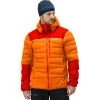 Norrona Falketind Down750 Hood Jacket Men - Orange Popsicle/Arednalin