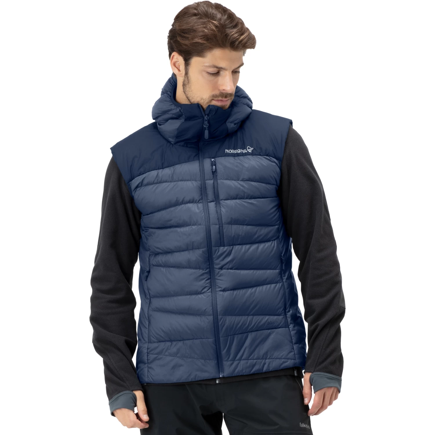 Norrona Falketind Down750 Vest Men - Indigo Night 1 Norrona Falketind Down750 Vest Men - Indigo Night