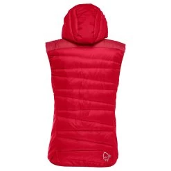 Norrona Falketind Down750 Vest Women - True Red -Norrona norrona falketind down750 vest w truered 2 861354