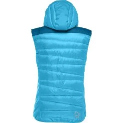 Norrona Falketind Down750 Vest Women - Aquarius/Mykonos Blue -Norrona norrona falketind down750 vest women aquarius mykonos blue 3 1517587