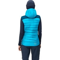 Norrona Falketind Down750 Vest Women - Aquarius/Mykonos Blue -Norrona norrona falketind down750 vest women aquarius mykonos blue 4 1517588