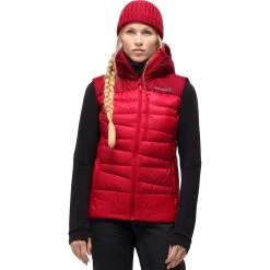 Norrona Falketind Down750 Vest Women - True Red