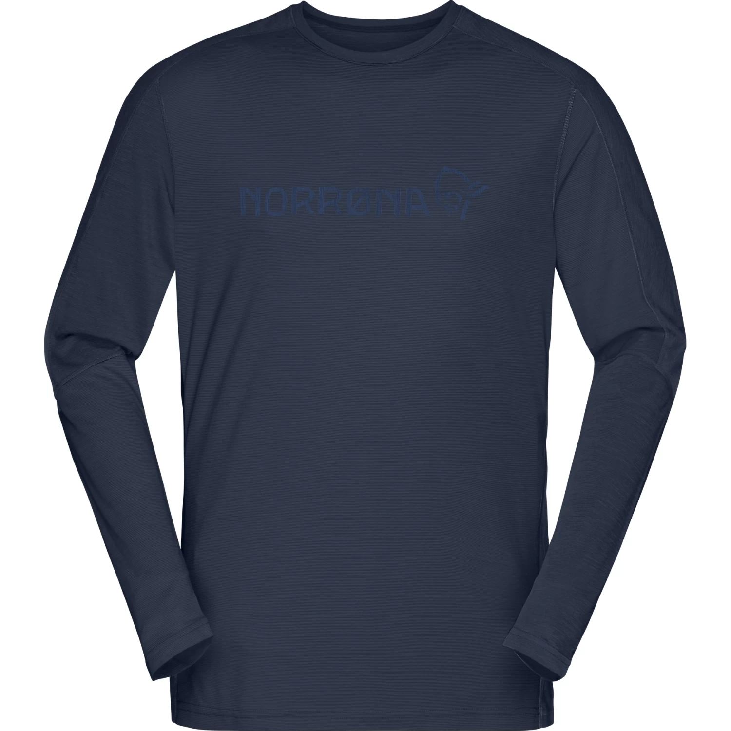 Norrona Falketind Equaliser Merino Round Neck Shirt Men - Indigo Night 2 Norrona Falketind Equaliser Merino Round Neck Shirt Men - Indigo Night - Image 2