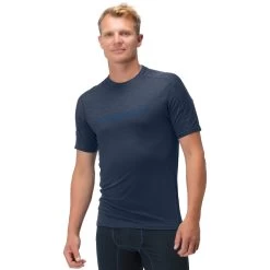 Norrona Falketind Equaliser Merino T-Shirt Men - Indigo Night