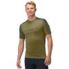 Norrona Falketind Equaliser Merino T-Shirt Men - Olive Drab/Olive Night