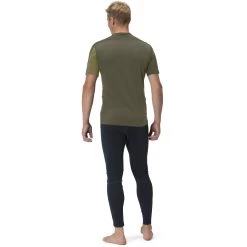 Norrona Falketind Equaliser Merino T-Shirt Men - Olive Drab/Olive Night -Norrona norrona falketind equaliser merino t shirt men olive drab olive night model 2 1399446