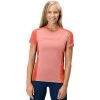 Norrona Falketind Equaliser Merino T-Shirt Women - Peach Amber/Orange Alert