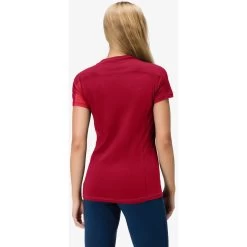 Norrona Falketind Equaliser Merino T-Shirt Women - True Red/Jester Red -Norrona norrona falketind equaliser merino t shirt women true red jester red 4 1123973