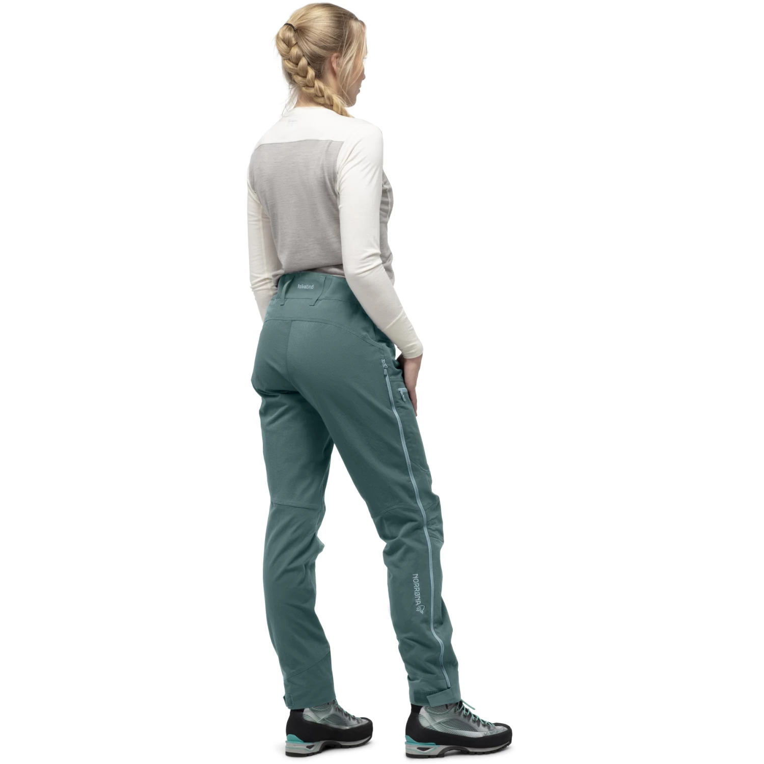 Norrona Falketind Flex1 Heavy Duty Pants Women - North Atlantic 5 Norrona Falketind Flex1 Heavy Duty Pants Women - North Atlantic - Image 5