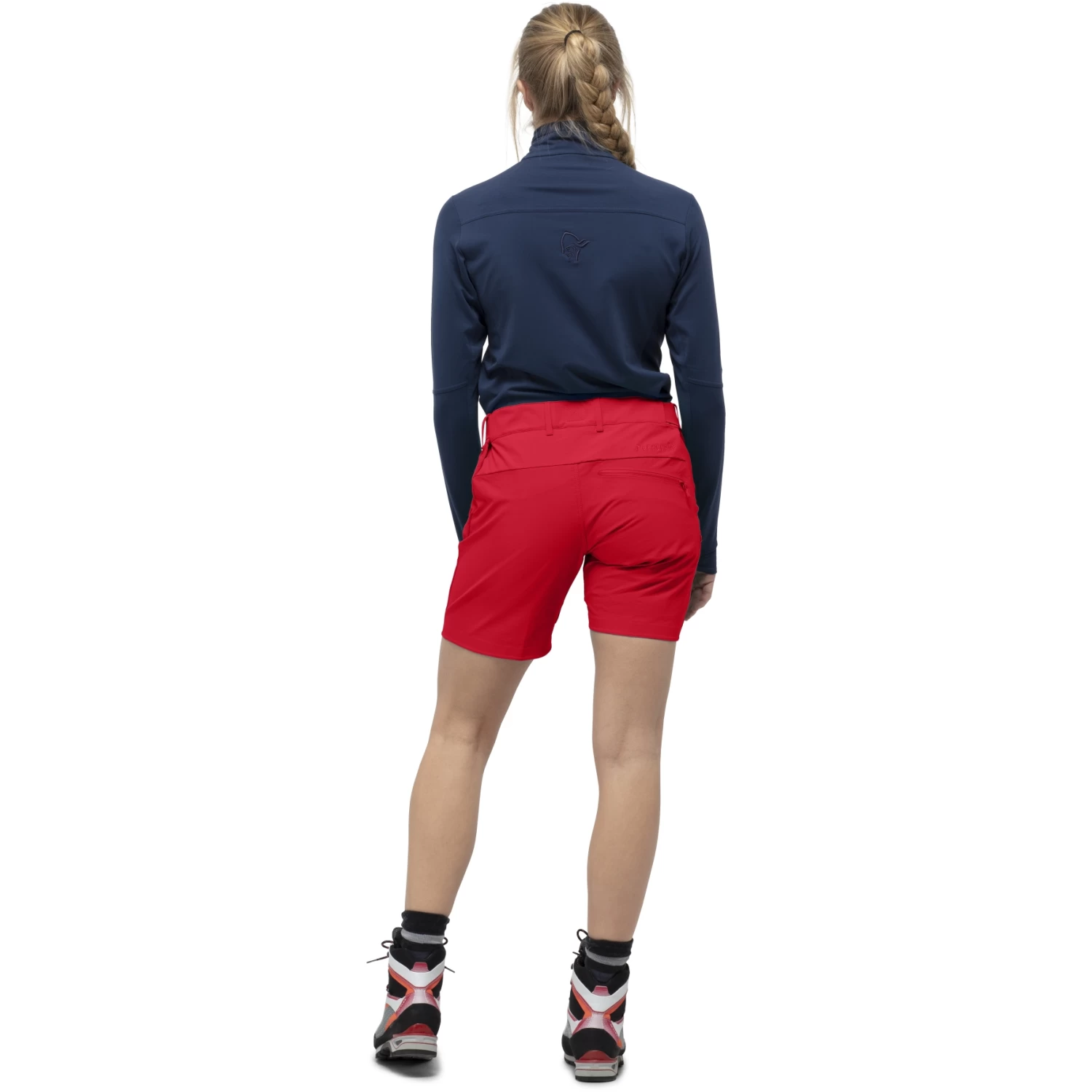 Norrona Falketind Flex1 Shorts Women - True Red 5 Norrona Falketind Flex1 Shorts Women - True Red - Image 5