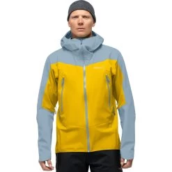 Norrona Falketind Gore-Tex Jacket Men - Sulphur/Blue Fog