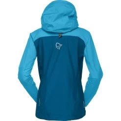 Norrona Falketind Gore-Tex Jacket Women - Aquarius/Mykonos Blue -Norrona norrona falketind gore tex jacket women aquarius mykonos blue 3 1517615