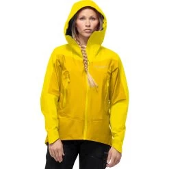 Norrona Falketind Gore-Tex Jacket Women - Blazing Yellow/Sulphur
