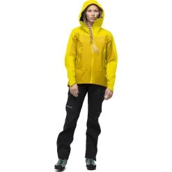 Norrona Falketind Gore-Tex Jacket Women - Blazing Yellow/Sulphur -Norrona norrona falketind gore tex jacket women blazing yellow sulphur model 1 1399477