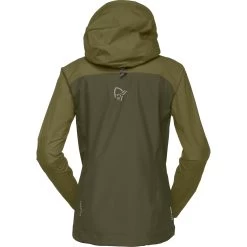 Norrona Falketind Gore-Tex Jacket Women - Olive Drab/Olive Night -Norrona norrona falketind gore tex jacket women olive drab olive night 2 1253675