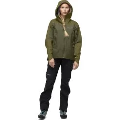 Norrona Falketind Gore-Tex Jacket Women - Olive Drab/Olive Night -Norrona norrona falketind gore tex jacket women olive drab olive night 3 1253676