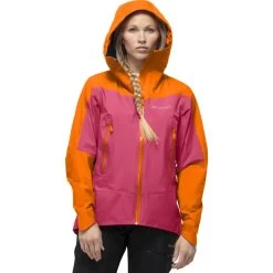 Norrona Falketind Gore-Tex Jacket Women - Orange Popsicle/Honeysuckle