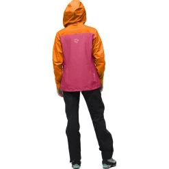 Norrona Falketind Gore-Tex Jacket Women - Orange Popsicle/Honeysuckle -Norrona norrona falketind gore tex jacket women orange popsicle honeysuckle 4 1025321