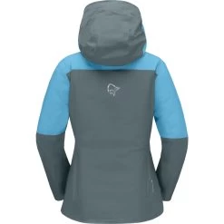 Norrona Falketind Gore-Tex Paclite Jacket Women - Aquarius/North Atlantic -Norrona norrona falketind gore tex paclite jacket women aquarius north atlantic 2 1126223
