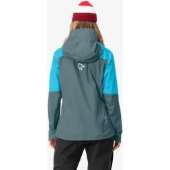 Norrona Falketind Gore-Tex Paclite Jacket Women - Aquarius/North Atlantic -Norrona norrona falketind gore tex paclite jacket women aquarius north atlantic 4 1126225